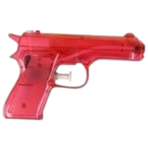 Transparent Water Blaster 6 Inch