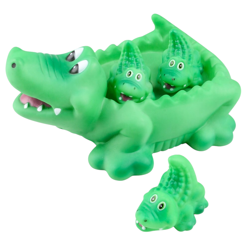 Alligator Bath Set