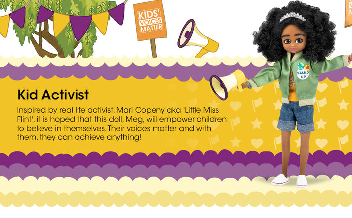 Lottie Little Miss Flint Kid Activist Doll