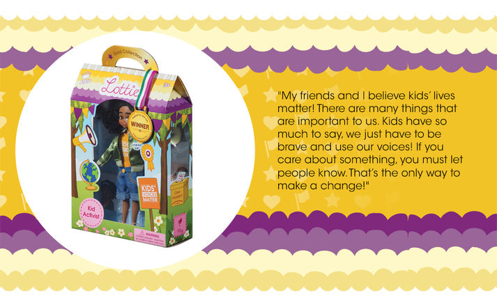 Lottie Little Miss Flint Kid Activist Doll