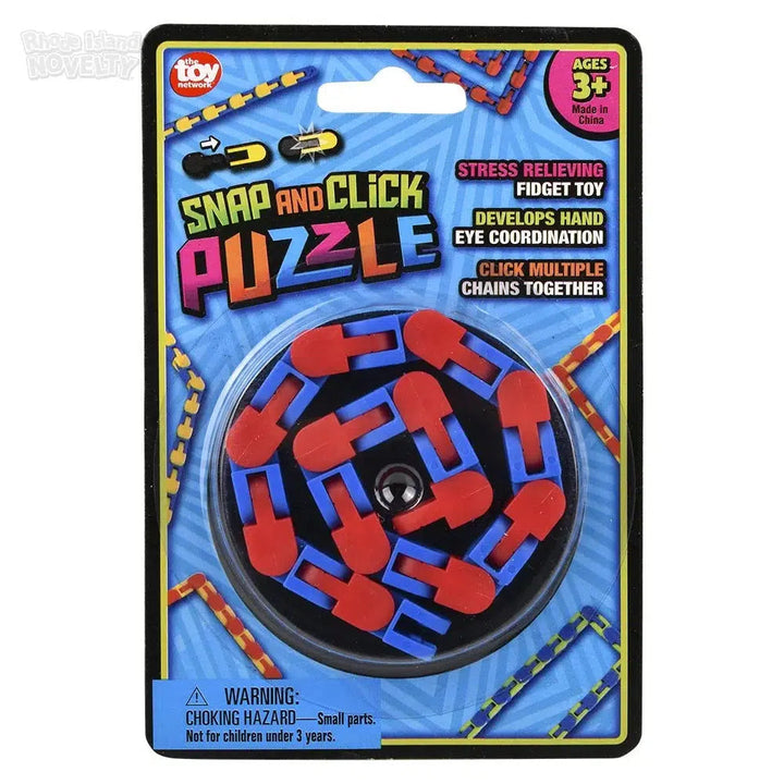 Snap And Click Fidget Toy Puzzle
