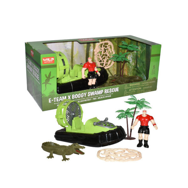 E-Team X Swamp Rescue Air Boat Playset