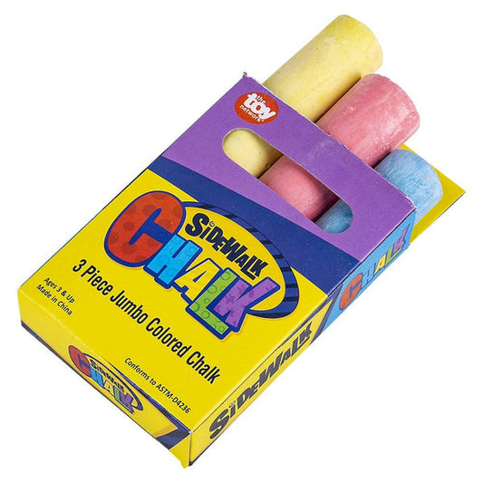 Jumbo Sidewalk Chalk 3 Piece