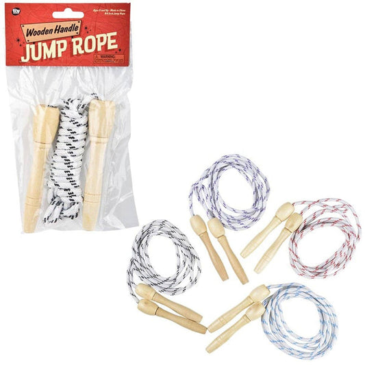 Jump Rope Wooden Handles  7 Ft