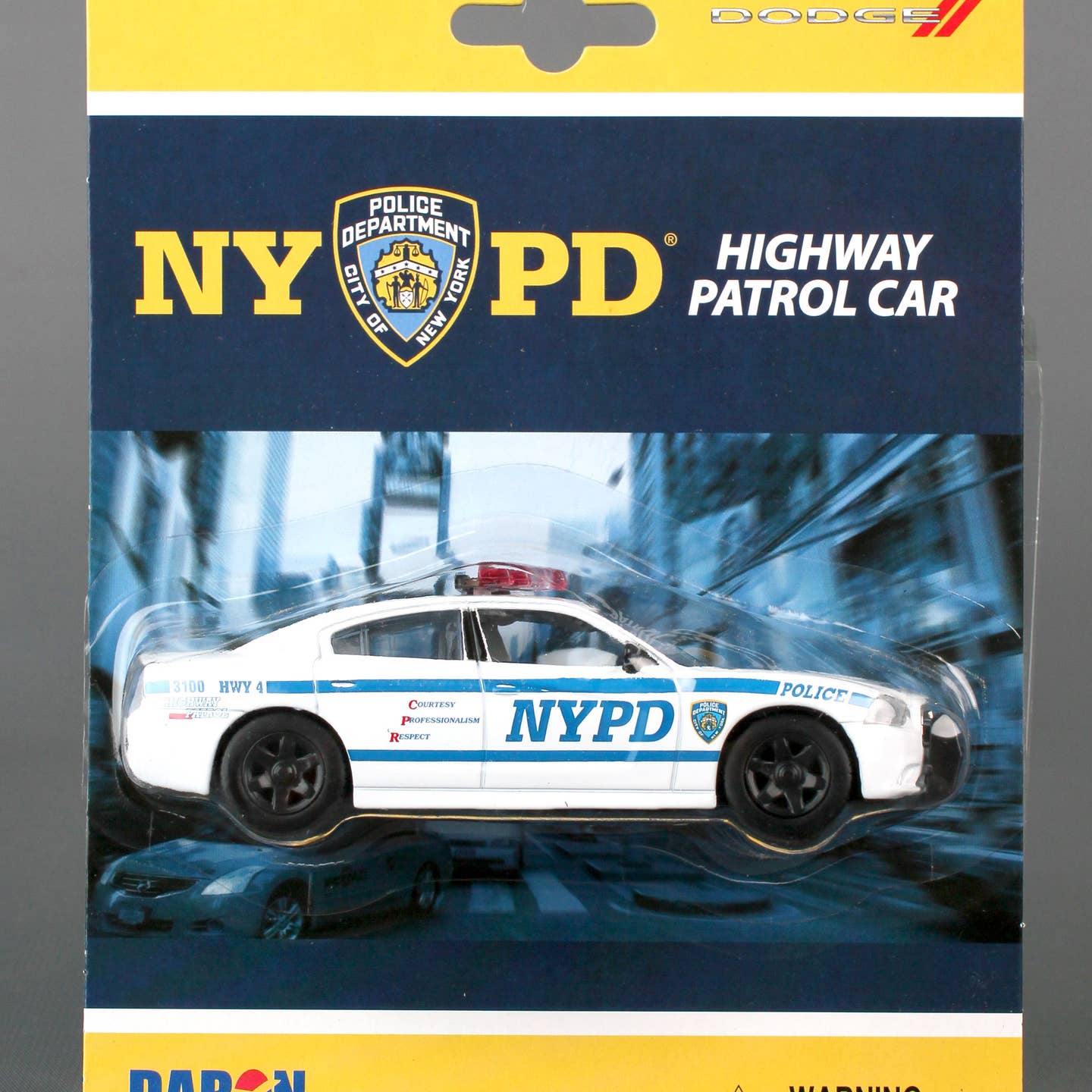 Daron NYPD  Highway Patrol Dodge Charger 1:43 Scale