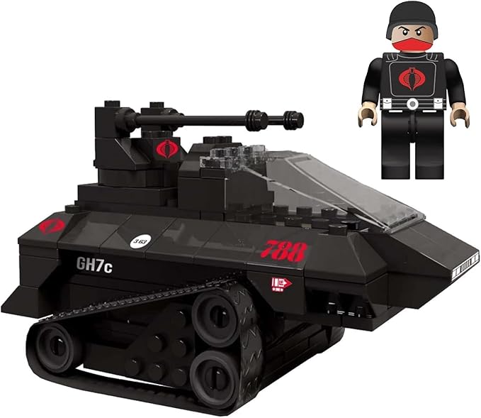 G.I. Joe Cobra H.I.S.S. Brick Building Set