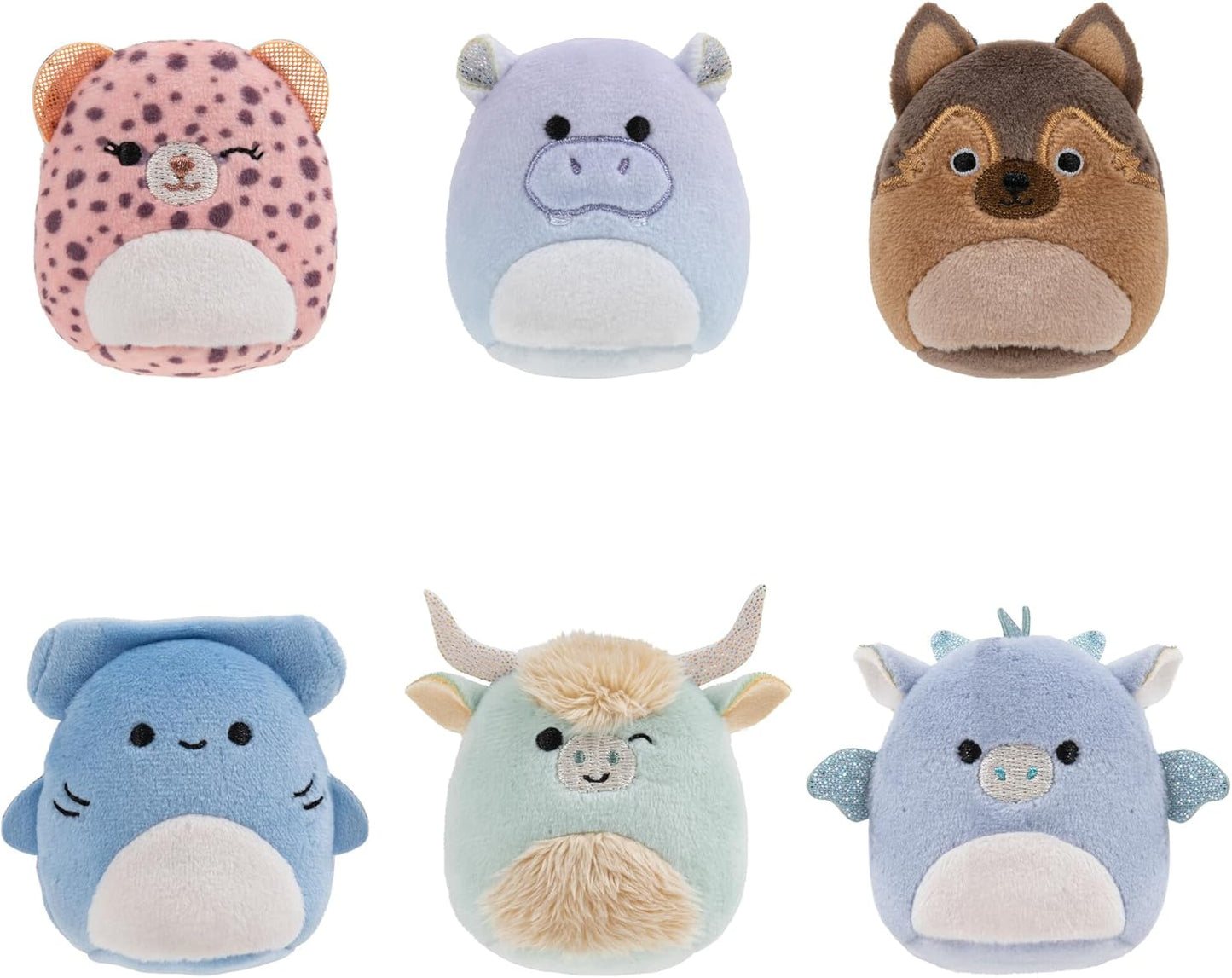 Squishville by Original Squishmallows Varsity Squad Plush 6 P Pcs