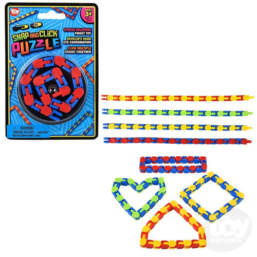 Snap And Click Fidget Toy  Puzzle