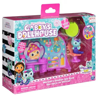 Gabby's Dollhouse MerCat's Spa Room Playset