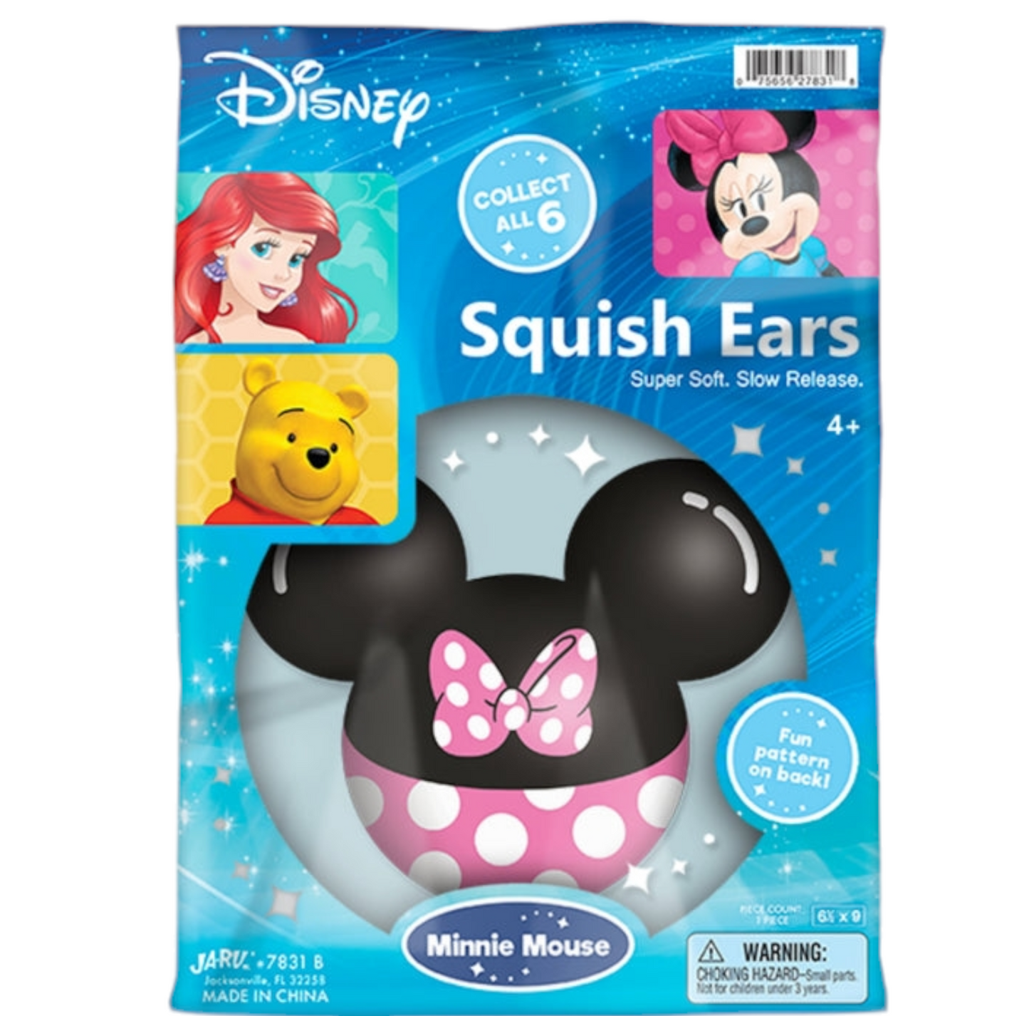 Disney Squish Ears Slow Rise Toy