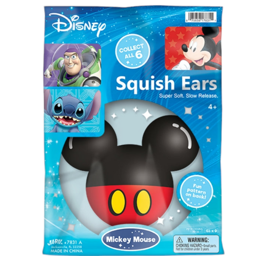 Disney Squish Ears Slow Rise Toy