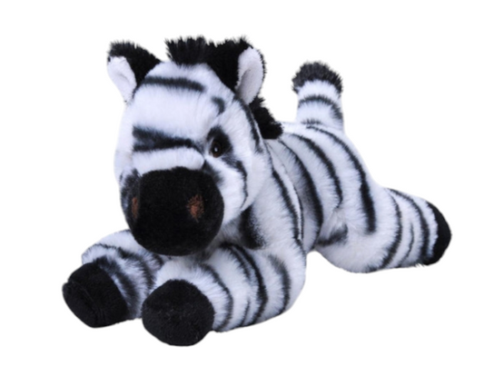 Zebra  Plush 8 Inch