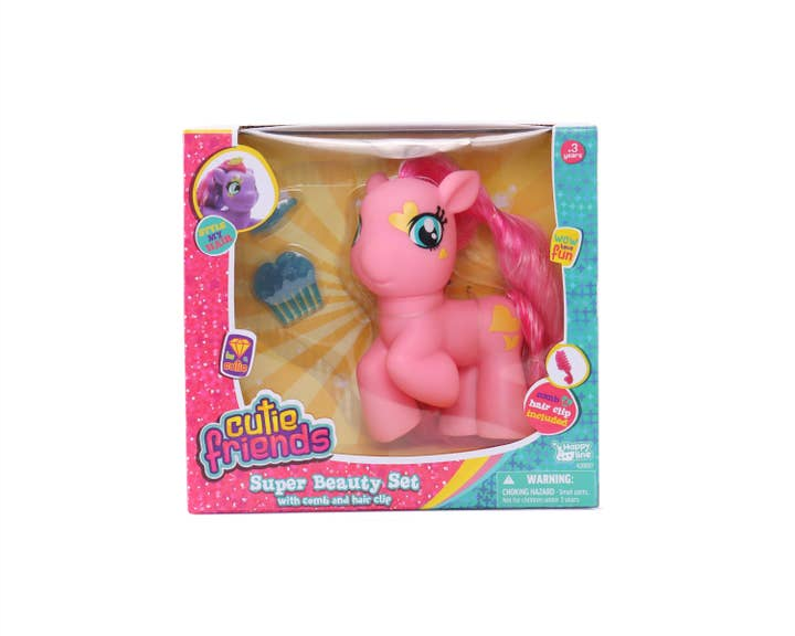 Cutie Friends Pony Super Beauty Set 3 Piece